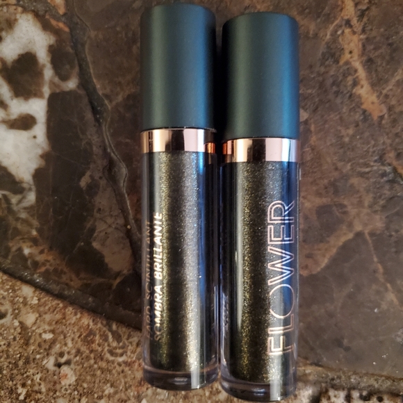 Flower Power Warrior Glitter Eyeshadow Green Camo NWT - Picture 4 of 4